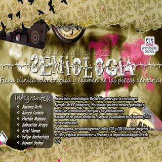 Semiologia parte Ficha Clínica Odon...
