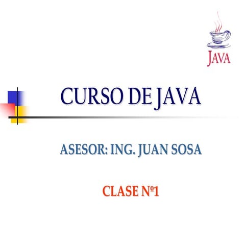 Clase n°1 java