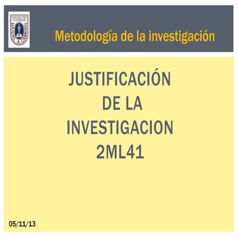 Justificacion, limitaciones y viabilidad del estudio