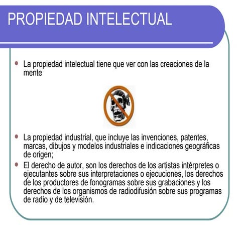 Clase Presencial 11 Propiedad Intelectual