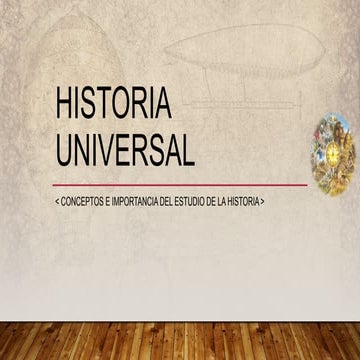 Historia concepto y relaciones con otras materias