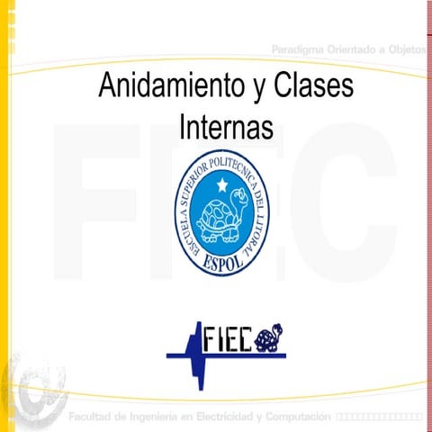 Clases Anidadas
