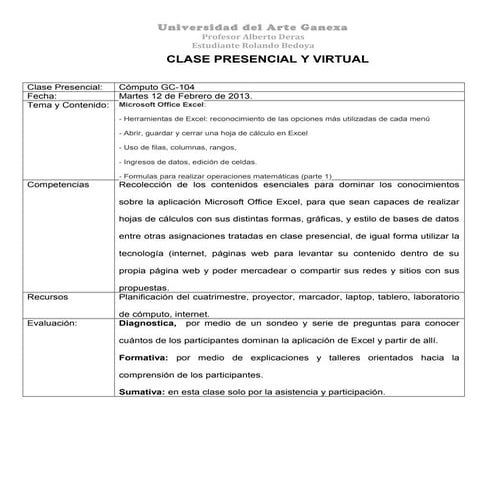 Clases de cómputo pres virt