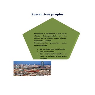 Clases de sustantivo