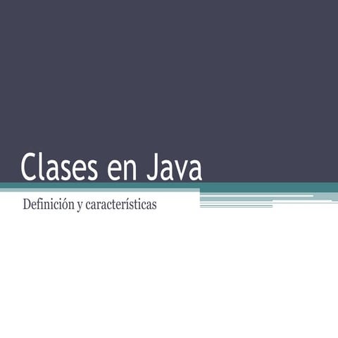 Clases en java