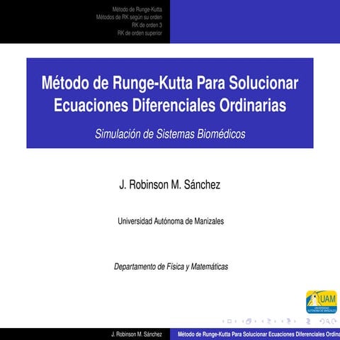 Método de runge kutta | PPTX