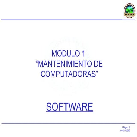 el software y sus partes , software de sistemas | PPT