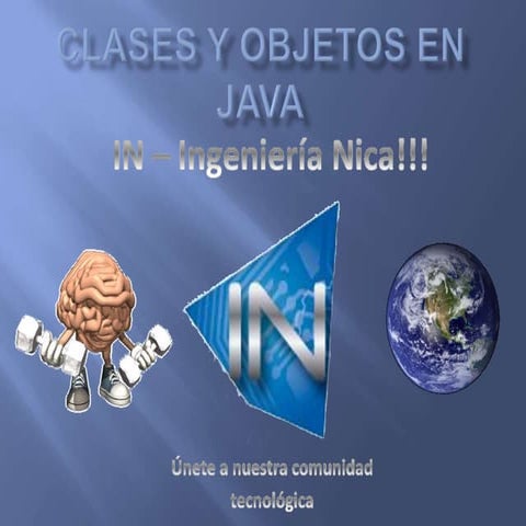 Clases y objetos en java