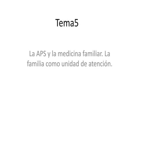 ATENCION PRIMARIA DE LA SALUD | PPTX