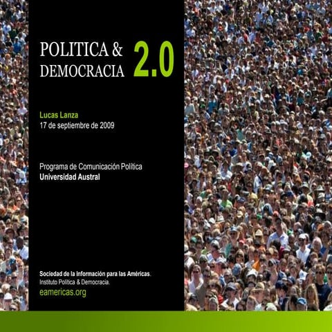 Politica y Gobierno 2.0 - Clase Universidad Austral