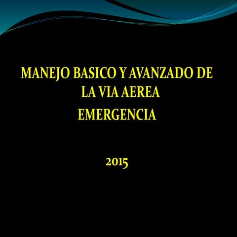 Clase  via aerea 2015