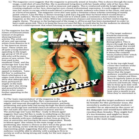 Clash magazine audience investigation