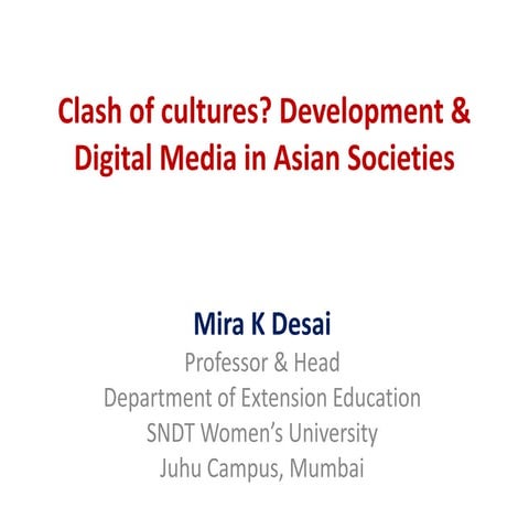 Clash of cultures 2019