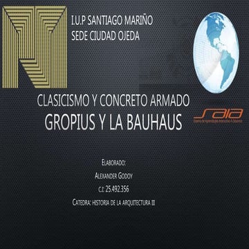 Clasicismo y concreto armado