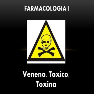 Clasif. veneno, toxico, toxina