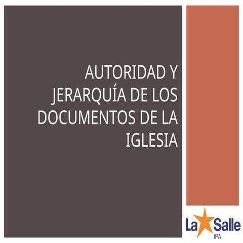 Clasificación de Documentos de la Iglesia.pptx