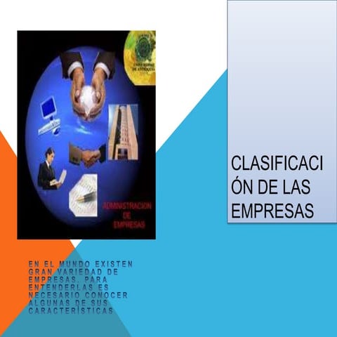 Clasificación de las empresas 2 | PPTX