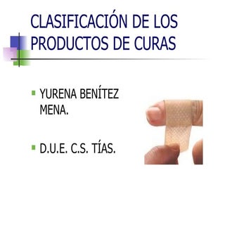 Clasificación de los productos de c...
