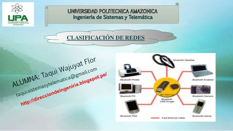 Clasificación de Redes