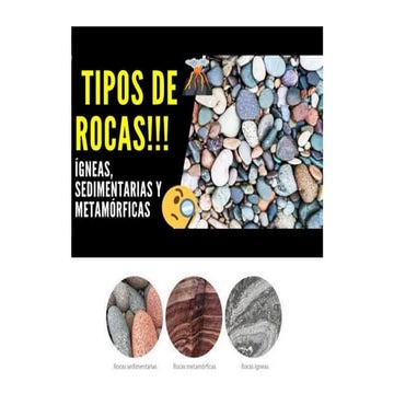 Clasificación y Características de las Rocas: Sedimentarias, Ígneas y ...