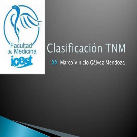 Clasificación tnm