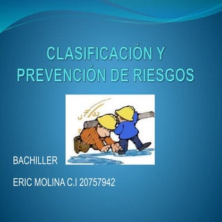 Clasificación y prevención de riesg...