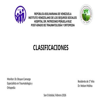 Clasificacion de fernandez para fracturas distales de radio | PPT