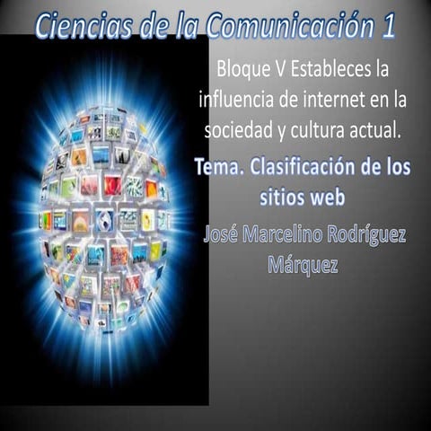 Clasificacion de los sitios web