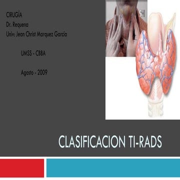 Clasificacion Ti Rads | PPT