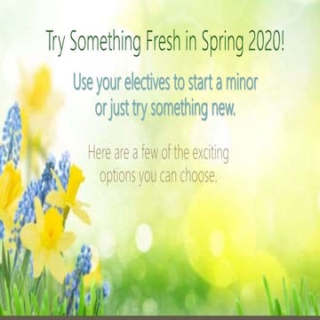 Cla spring 2020 courses