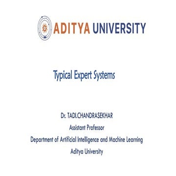 Expert system mycin | PPTX