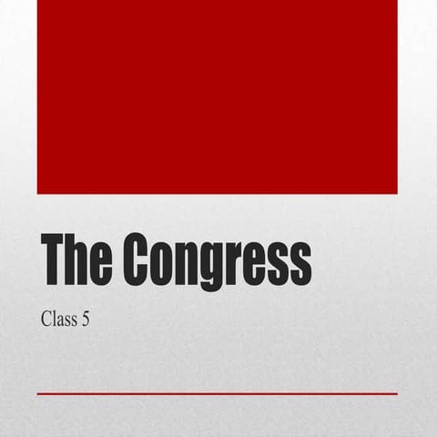 Class 5.the peruvian congress (1)