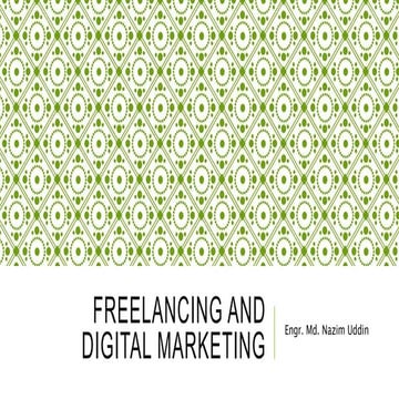 Class-2  Freelancing & digital marketing