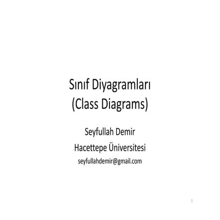Class Diagram