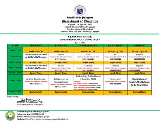 teachers schedule.docx