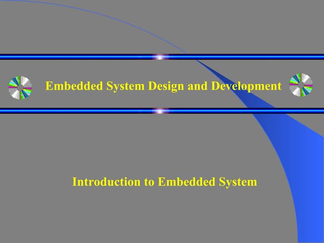 EMBEDDED SYSTEMS 1