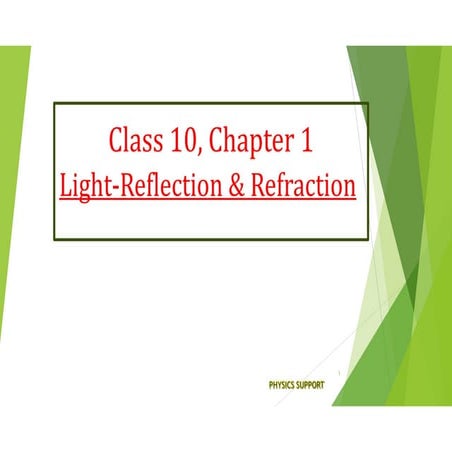 Class 10 Light Reflection & Refraction .pdf
