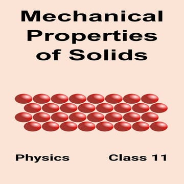 Class 11 Mechanical Properties of Solids MobView