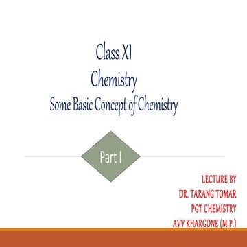 Class 11 Some basic concept of chemistry by Tarang part 01.pptx