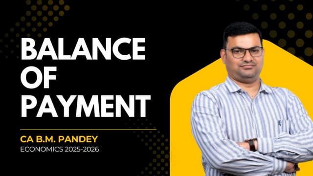 Macro economics Class 12th Balance of Payments .pptx