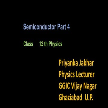 Class 12 th semiconductor part 4