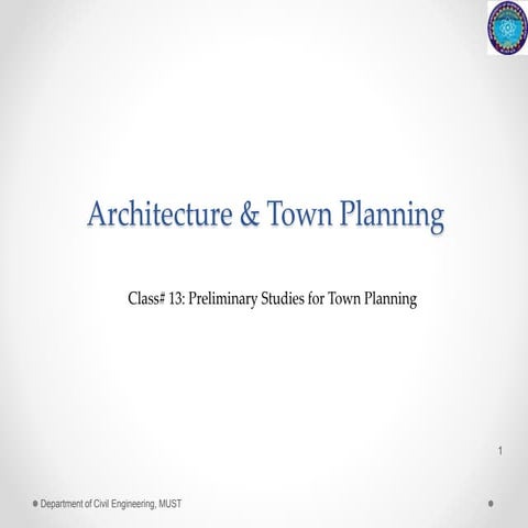 Architecture Town And Planing Lecturee