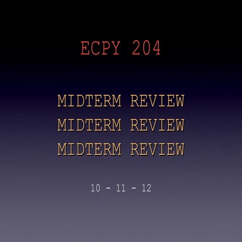 Class 13 slides midterm review