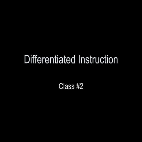 DiffereClass 2