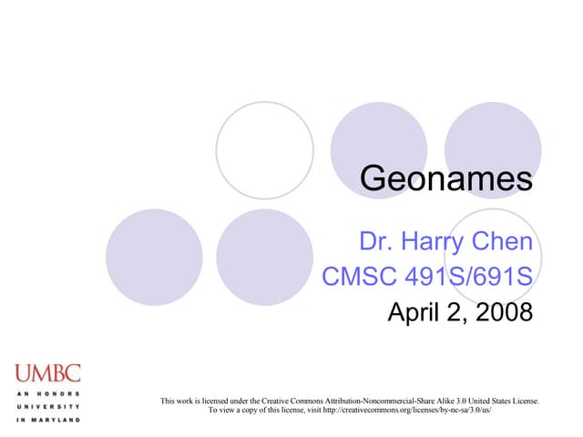 Geonames