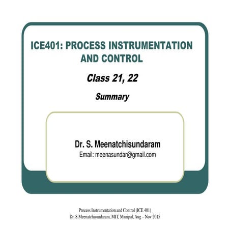 Class 21 22 - summary