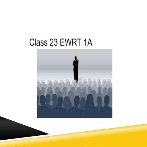 Class 23 | PPT