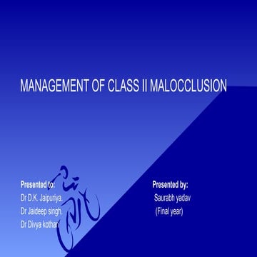 class 2 malocclusion (Saurabh Yadav).pptx