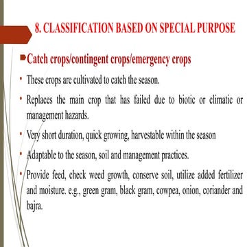 Classification of crops- Crops in field.pptx