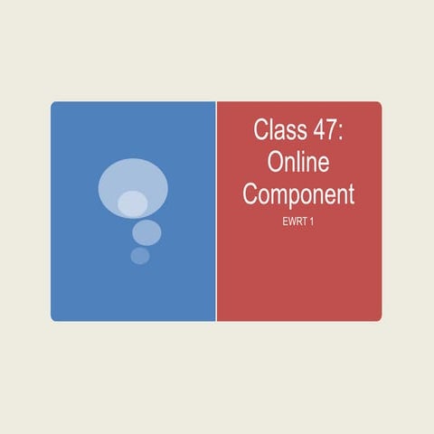 Class 47 online component